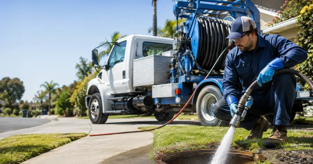 Hydro jet sewer cleaning Three Rivers
